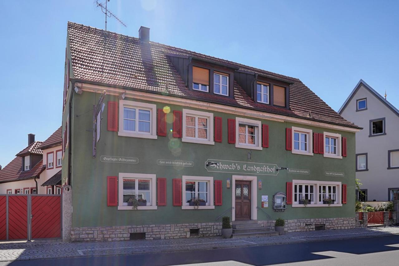 Landhotel Schwab - By Homekeepers Schwarzach am Main Luaran gambar
